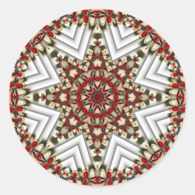 Adesivo Redondo Patch do País de Natal (Frente)