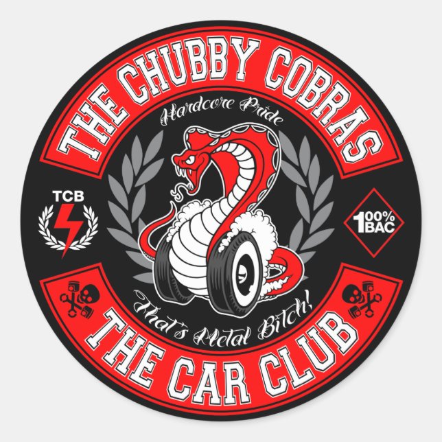 Adesivo Redondo Patch Red 1,5" (Frente)