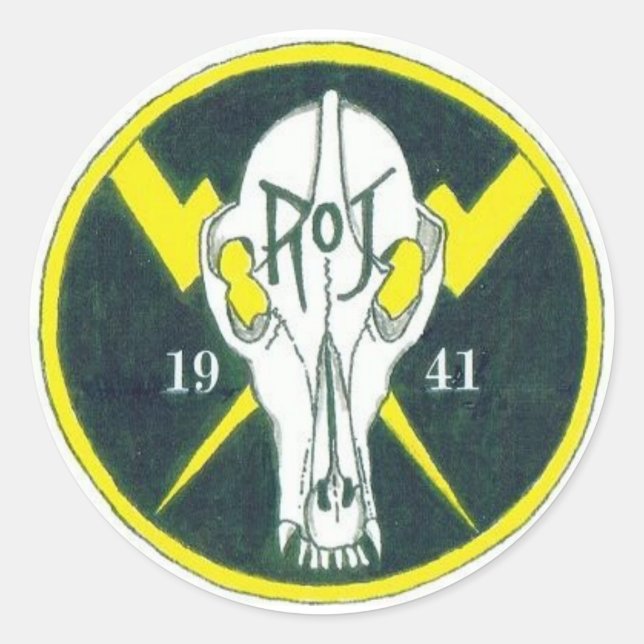 Adesivo Redondo Patch ROJ modificado (Frente)