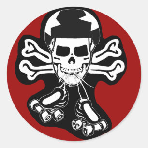 Adesivo Redondo Patine ou morra