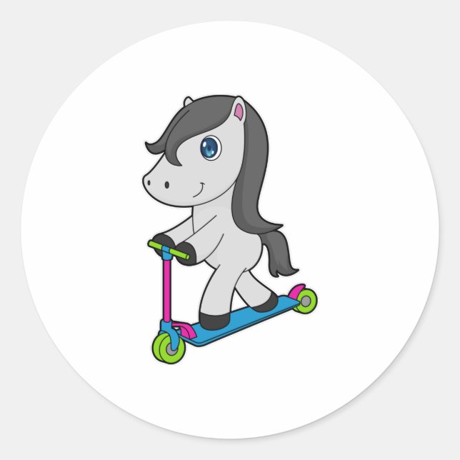 Adesivo Redondo Patinete (Frente)