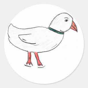 Adesivo Redondo Pato Branco