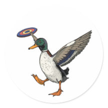 Pato de Disco Golfe Engraçado