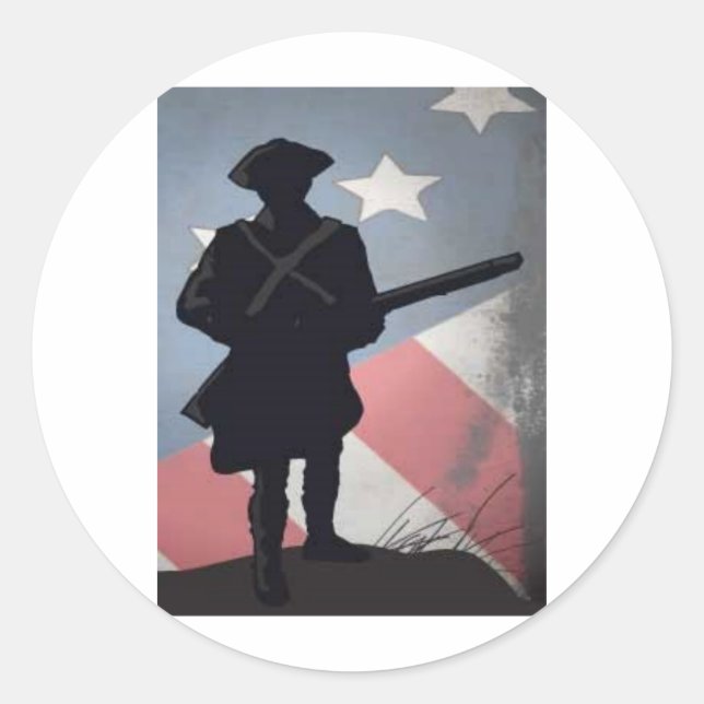 ADESIVO REDONDO PATRICK HENRY CITAÇÃO 2.0 (Frente)