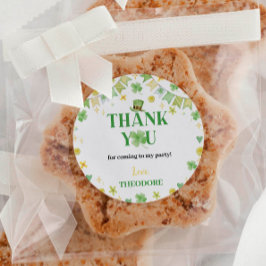 Adesivo Redondo Patrick Lucky One Birthday Sticker Labs