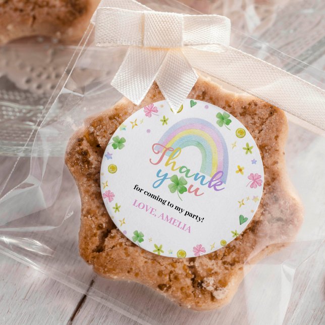 Adesivo Redondo Patrick Lucky One Birthday Sticker Labs (Criador carregado)