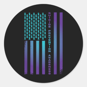 Adesivo Redondo Patriótico Americano Bandeira nos Estados Unidos P
