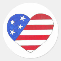 Patriótico EUA julho 4º Bandeira Americana Amor