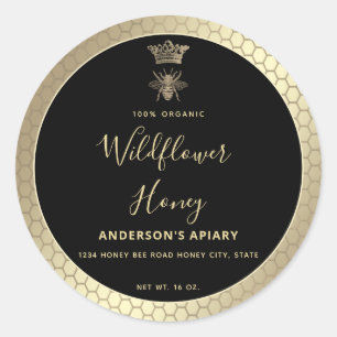 Adesivo Redondo Pau-colante da rainha do    besquare com boi de me