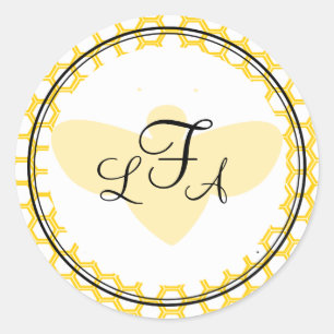 Adesivo Redondo Pau de apicultores