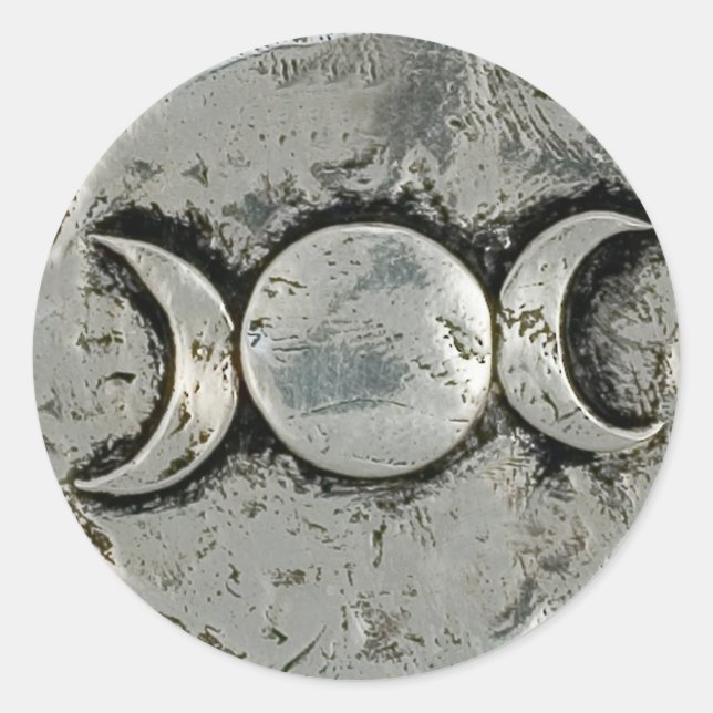 Adesivo Redondo Pau de Deusa Triplo (Frente)