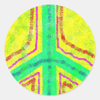 Adesivo Redondo Pau de Paz