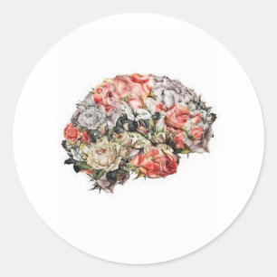 Adesivo Redondo Pau lindo o travesseiro zazzer amante um