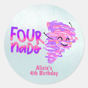 Adesivo Redondo Pau redondo clássico Fournado T-Shirt