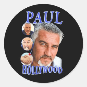 Adesivo Redondo Paul Hollywood