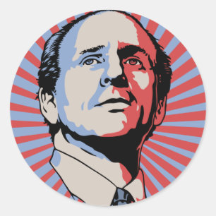 Adesivo Redondo Paul Wellstone