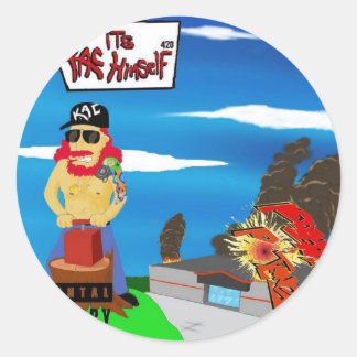 Adesivo Redondo Pausador