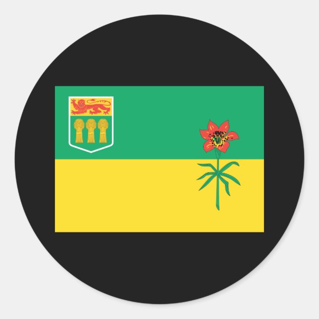 ADESIVO REDONDO PAVILHÃO SASKATCHEWAN (Frente)