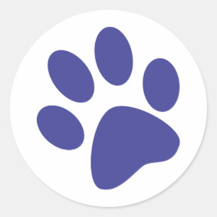 Adesivo Redondo Paw