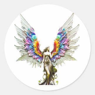 Adesivo Redondo Paxia WindwhisperFairy