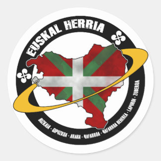 Adesivo Redondo Pays Basque sticker