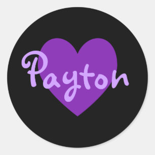 Adesivo Redondo Payton no roxo