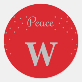 Adesivo Redondo Paz