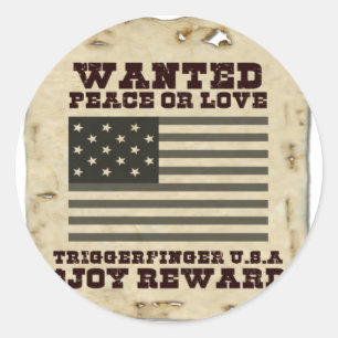 Adesivo Redondo Paz desejada