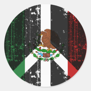 Adesivo Redondo Paz em México