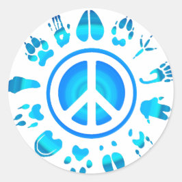Adesivo Redondo paz furtiva4