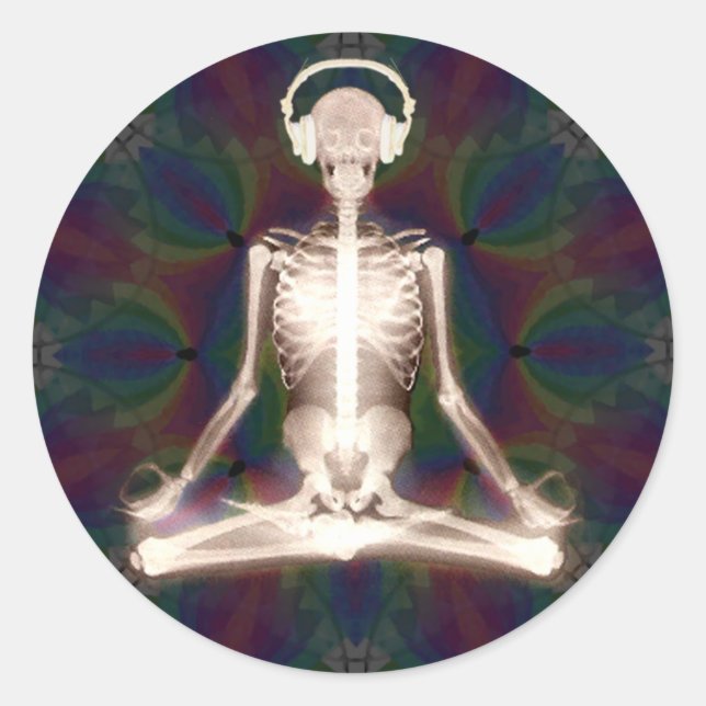 Adesivo Redondo Paz interna (Frente)