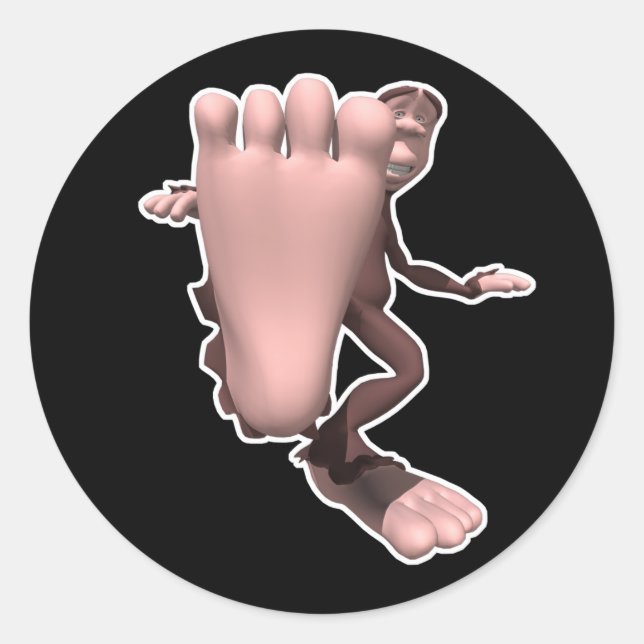 Adesivo Redondo pé-de-cabra (Frente)