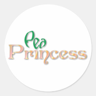 Adesivo Redondo pea princess