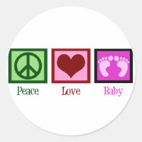 Peace Love Baby Girl