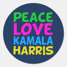 Peace Love Kamala Harris