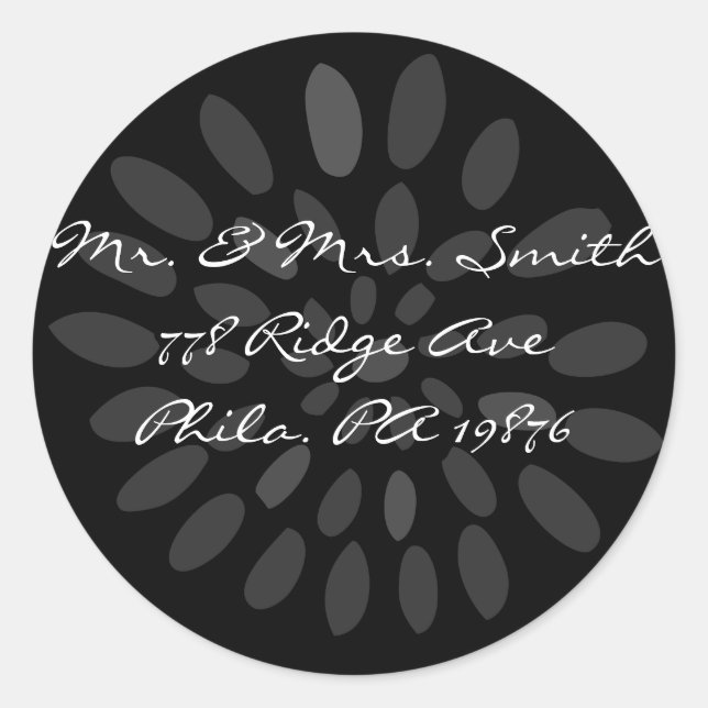 Adesivo Redondo Peacock Love Bird Reply Card Sticker Seal (Frente)