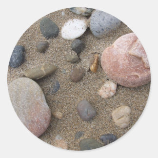 Adesivo Redondo Pebble Beach Stickers