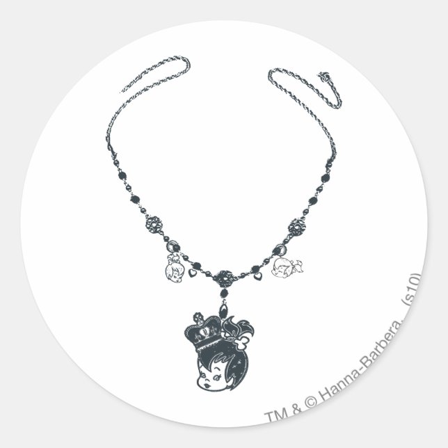 Adesivo Redondo PEBBLES™ Royal Jewelry (Frente)