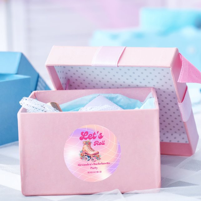 Adesivo Redondo Peça da Bachelorette de Descoplamento do Cilindro  (Criador carregado)