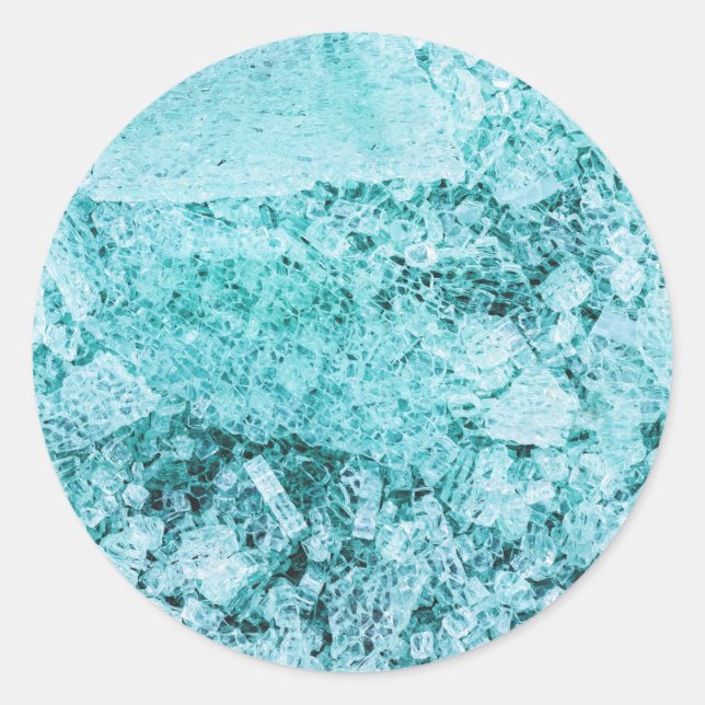 Adesivo Redondo peças de integração mental (Frente)