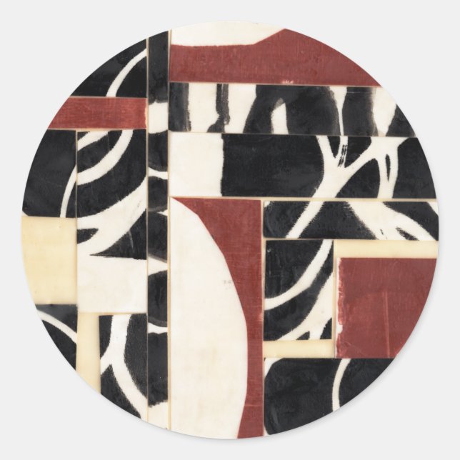 Adesivo Redondo Peças e partes I (Frente)