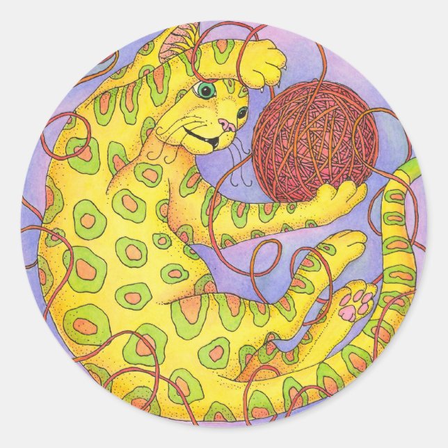 Adesivo Redondo Peças para jogos de CAT com fios (Frente)