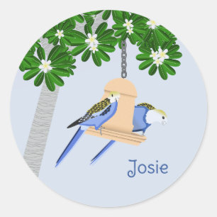 Adesivo Redondo Peças para peças de Casal giras Rosellas Adicione