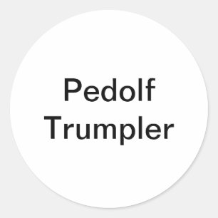 Adesivo Redondo Pedolf Trumpler Hankamer Artjunkhaus Diversão Arte