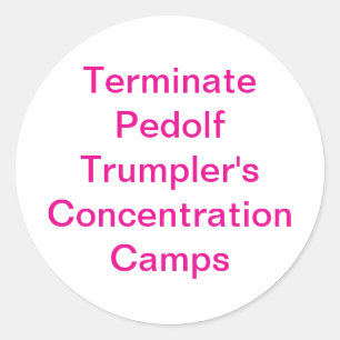 Adesivo Redondo Pedolf Trumpler Splash-Art Hankamer Artjunkhaus