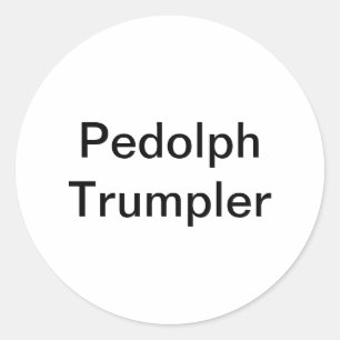 Adesivo Redondo Pedolph Trumpler Hankamer Artjunkhaus Arte de Quad