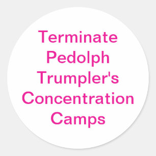 Adesivo Redondo Pedolph Trumpler Splash-Art Hankamer Artjunkhaus