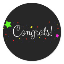 Pegatina - Felicidades!