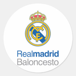 Adesivo Redondo pegatina madridista