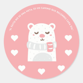 Adesivo Redondo Pegatina- Sticker con Diseño Único 